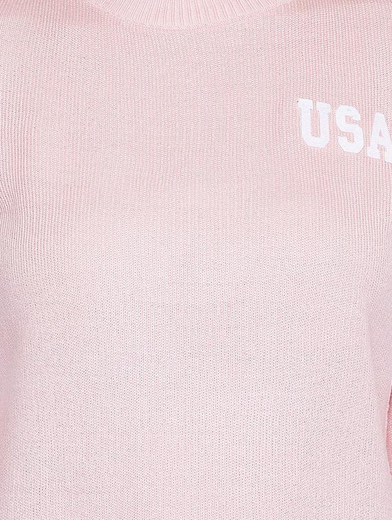 crew neck solid pullover - 16669203 - Zoom Image - 5