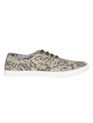 teal canvas lace up sneakers - 16669361 - Standard Image - 2