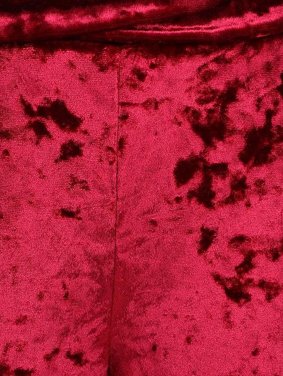 high rise velvet trouser - 16669372 - Zoom Image - 5