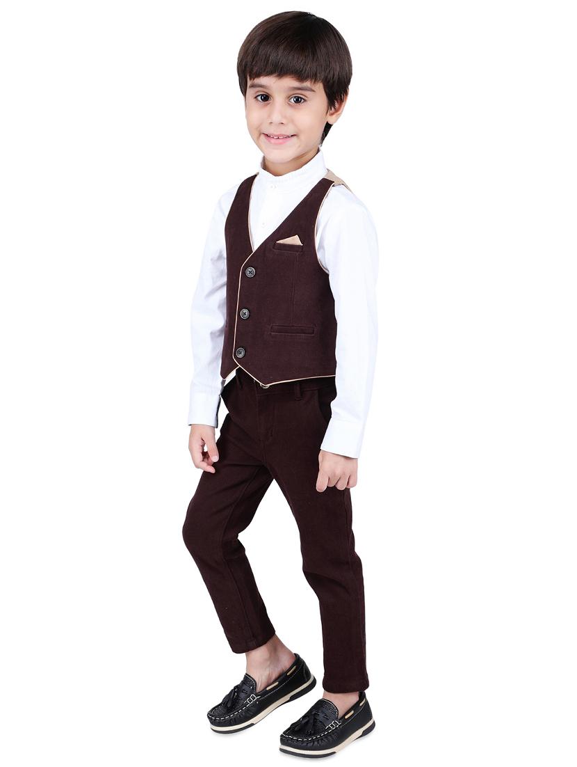 v neck pocket detail waistcoat - 16669390 - Zoom Image - 2
