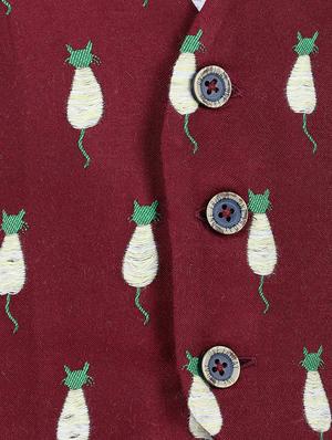 v neck embroidered waistcoat - 16669398 - Standard Image - 5