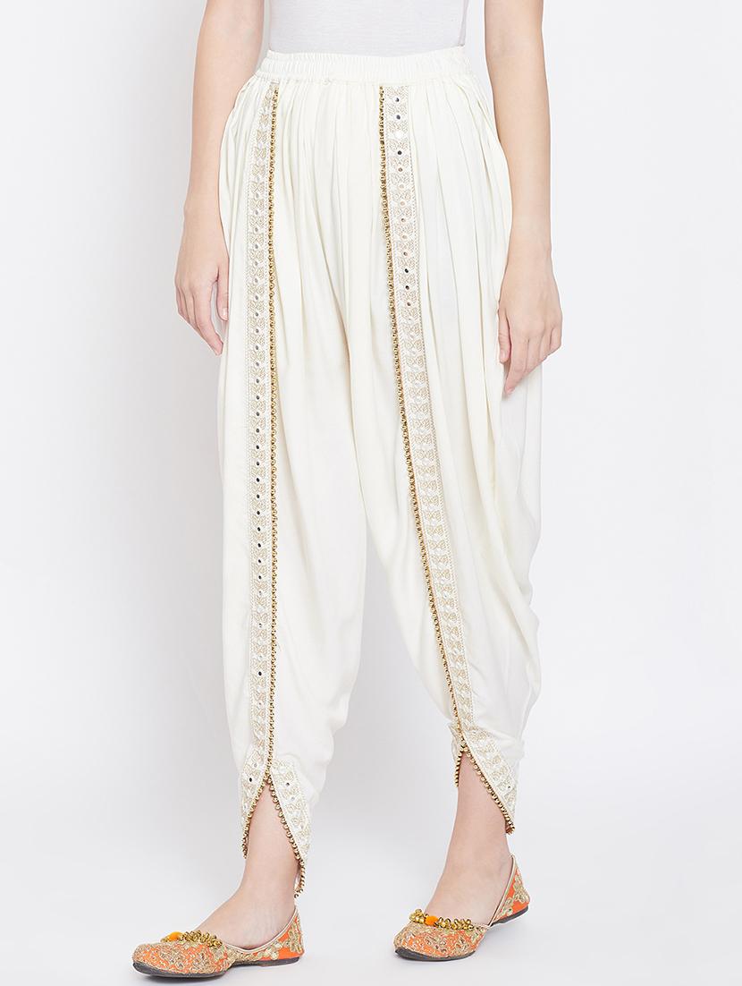 embroidered dhoti salwar - 16669560 - Zoom Image - 2