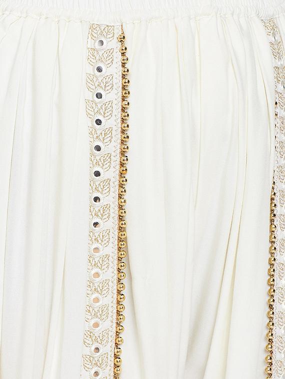 embroidered dhoti salwar - 16669560 - Zoom Image - 5