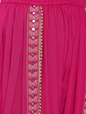 embroidered dhoti salwar - 16669561 - Standard Image - 5