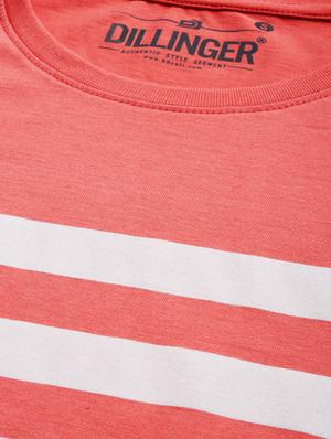crew neck contrast striped tee - 16670175 - Standard Image - 5