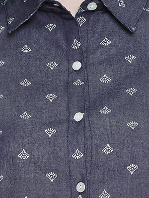long sleeved printed shirt - 16670608 - Standard Image - 5