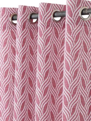 jacquard cotton eyelet door curtain - 16671773 - Standard Image - 2