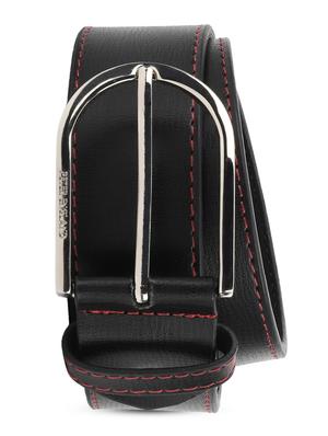 black leatherette belt - 16671790 - Standard Image - 2