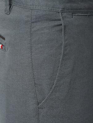 grey textured chinos - 16672014 - Standard Image - 5