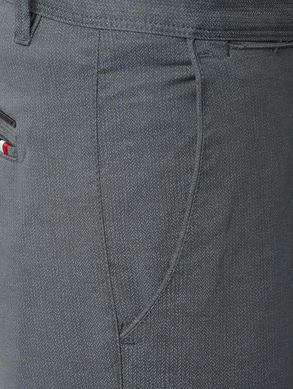 grey textured chinos - 16672014 - Zoom Image - 5