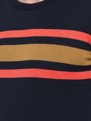 navy blue striped pullover - 16672163 - Standard Image - 5