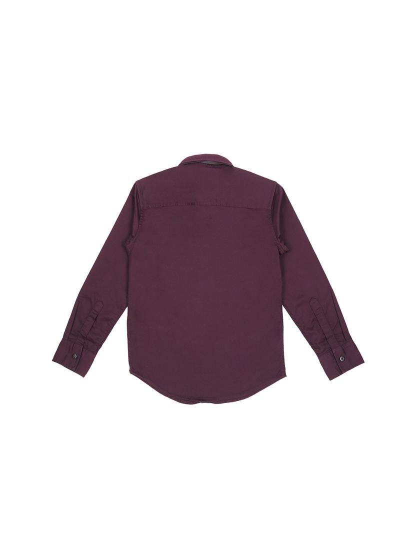purple cotton shirt - 16672417 - Zoom Image - 2