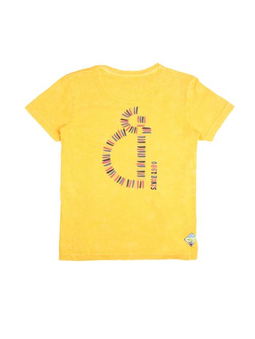 yellow cotton tshirt - 16672566 - Standard Image - 1