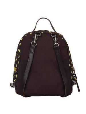 brown cotton polyester blend fashion backpack - 16672778 - Standard Image - 2