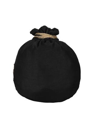 black faux silk box clutch - 16672798 - Standard Image - 2