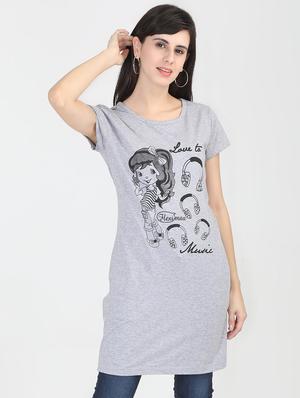 round neck graphic tee - 16672807 - Standard Image - 2