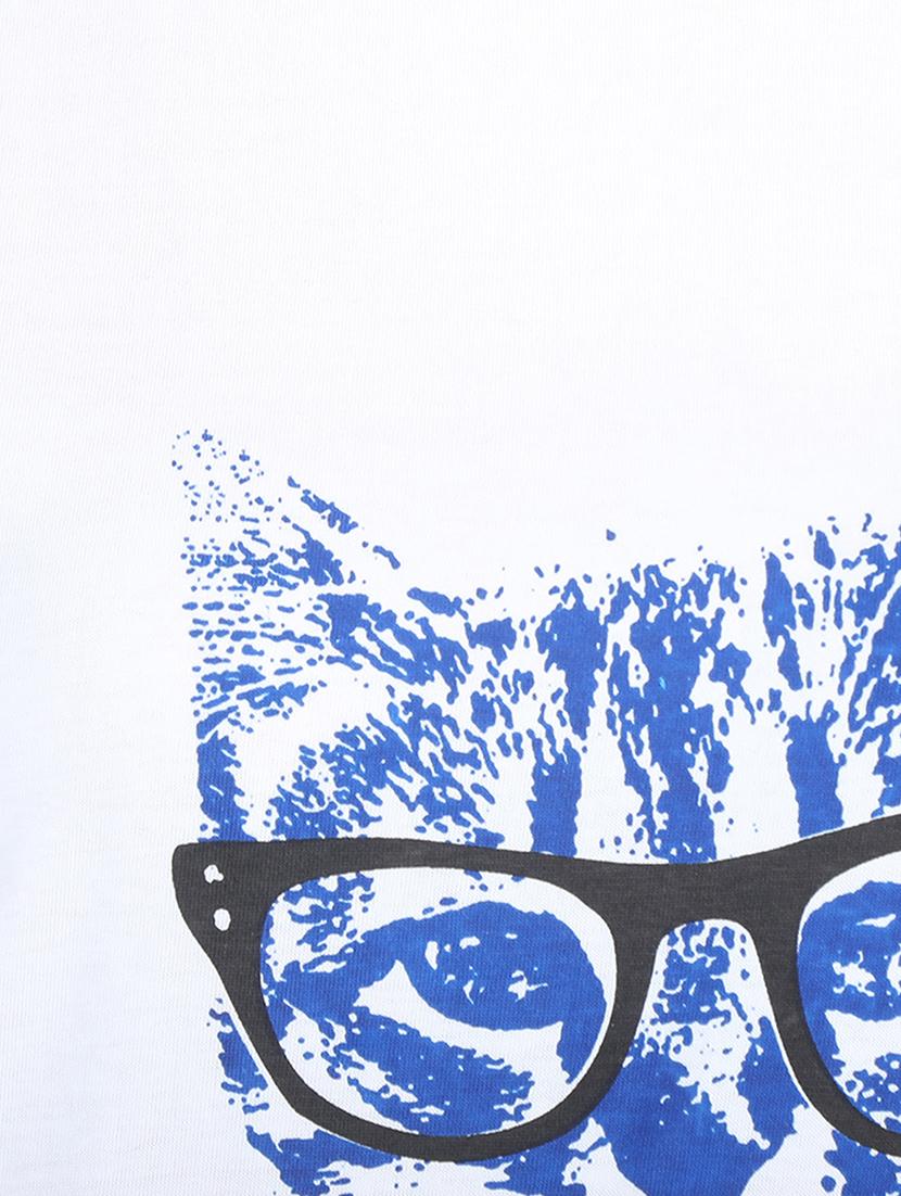 round neck graphic tee - 16672808 - Zoom Image - 5