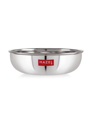 stainless steel heavy tasra kadhai - 16672818 - Standard Image - 2