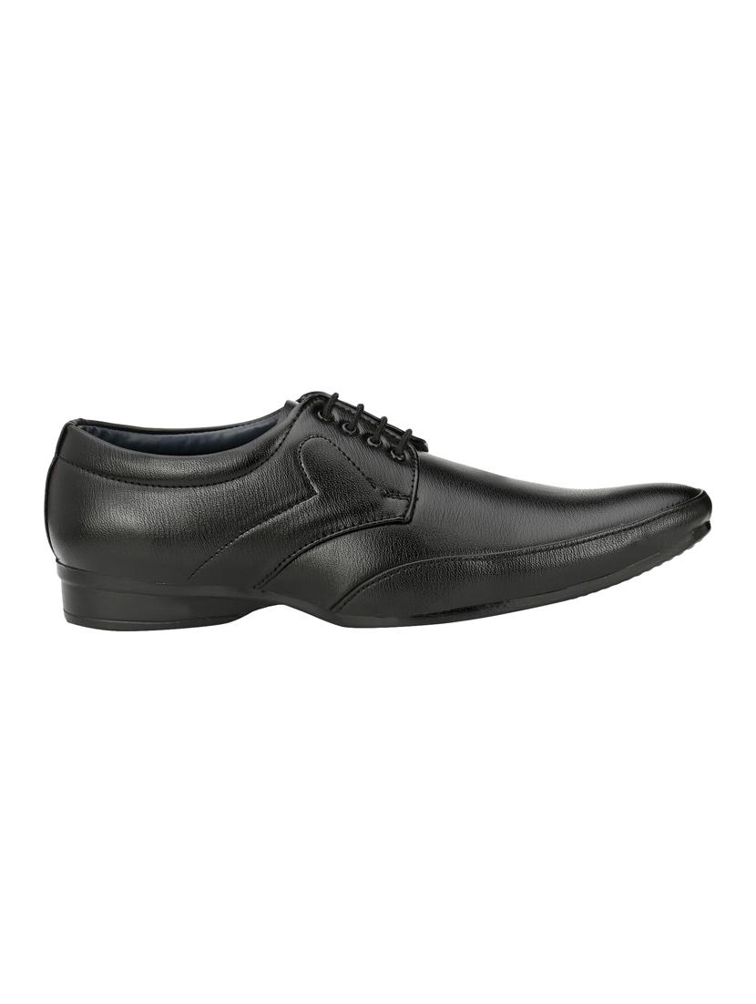 black leather lace-up derbys - 16672899 - Zoom Image - 2