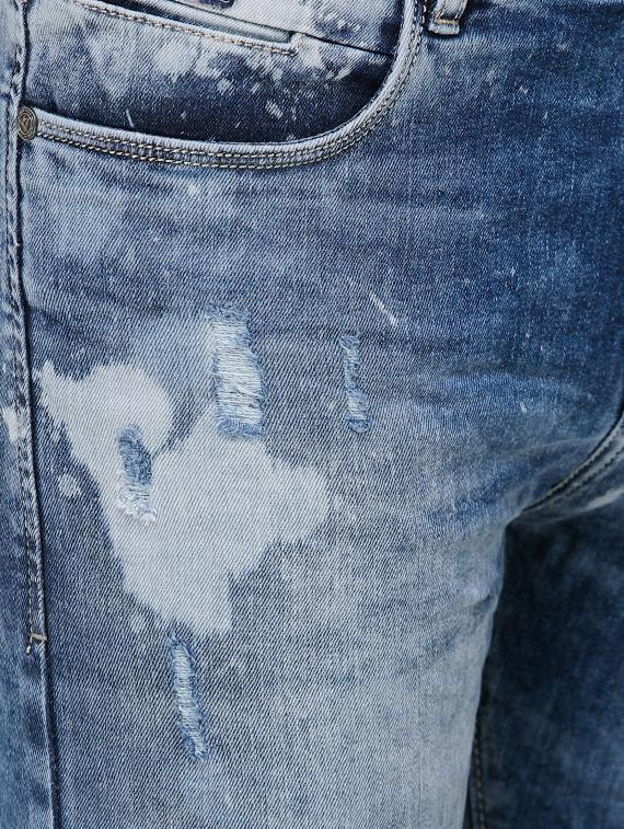 blue distressed jeans - 16672921 - Zoom Image - 5