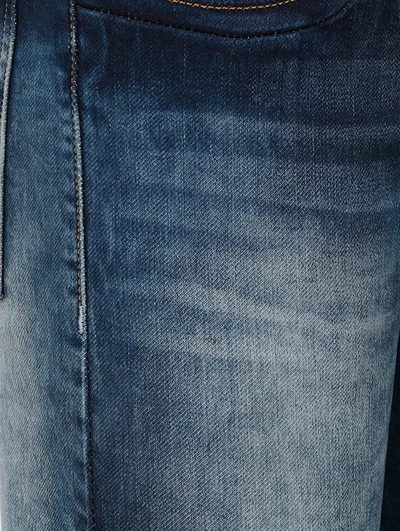 blue heavy washed jeans - 16672940 - Zoom Image - 5