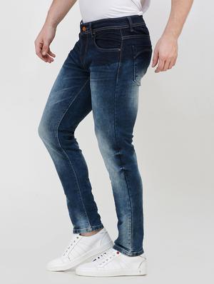 blue heavy washed jeans - 16672941 - Standard Image - 2
