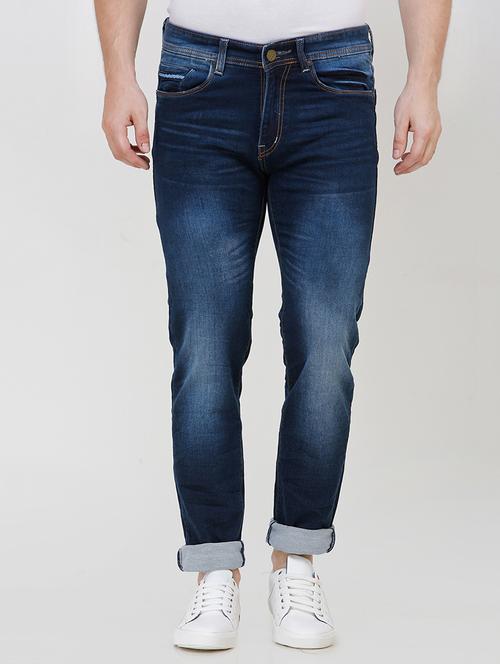 blue light washed jeans - 16672942 - Standard Image - 1