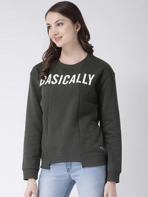 crew neck quirky print sweatshirt - 16673238 - Standard Image - 2