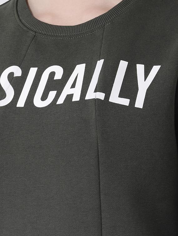 crew neck quirky print sweatshirt - 16673238 - Zoom Image - 5