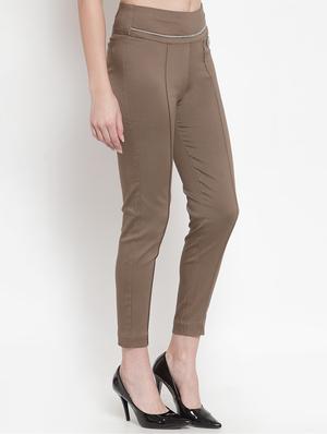 high rise solid jeggings - 16673382 - Standard Image - 2