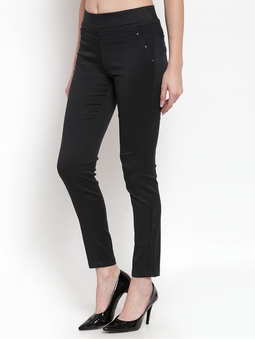 high rise solid jeggings - 16673386 - Zoom Image - 2