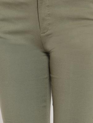 high rise solid trouser - 16673405 - Standard Image - 5