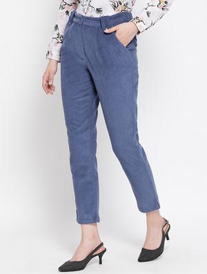 high rise corduroy trouser - 16673747 - Standard Image - 2
