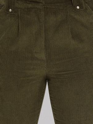 high rise corduroy trouser - 16673748 - Standard Image - 5