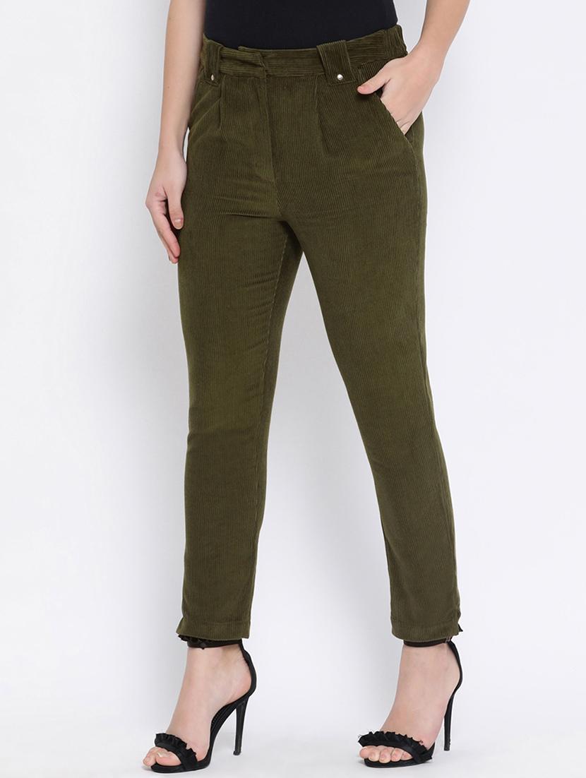 high rise corduroy trouser - 16673748 - Zoom Image - 2