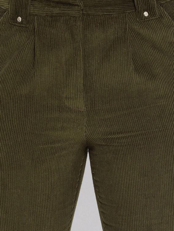 high rise corduroy trouser - 16673748 - Zoom Image - 5