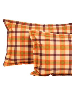 cotton double bedsheet with 2 pillow covers - 16674107 - Standard Image - 5