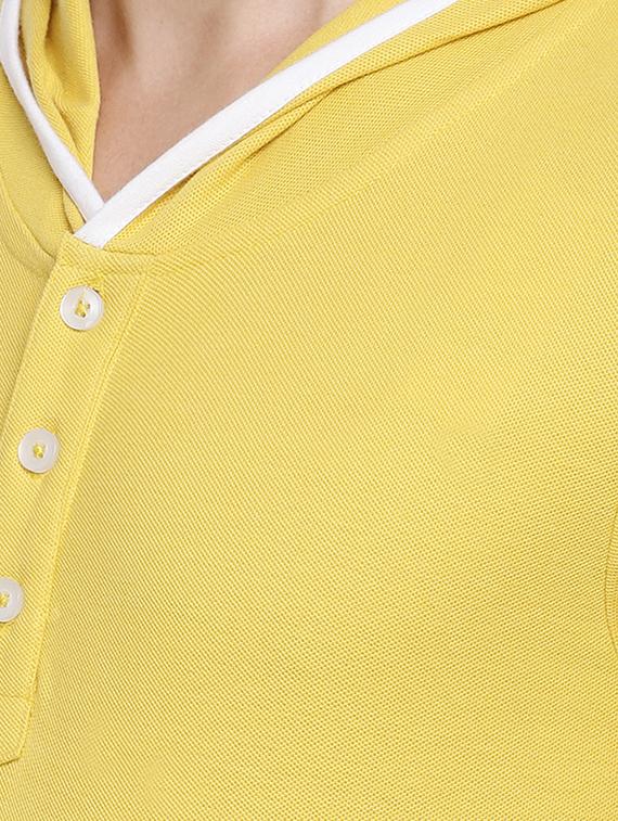 yellow solid t-shirt - 16674123 - Zoom Image - 5