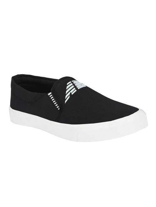 black canvas slipons - 16674162 - Standard Image - 1