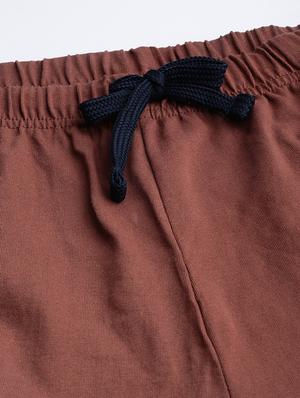brown side striped full length track pant - 16674388 - Standard Image - 5