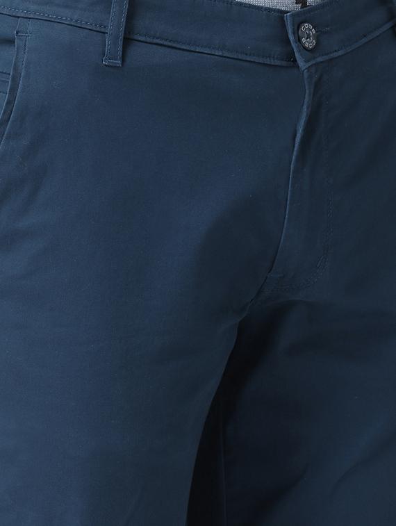 blue solid chinos - 16674472 - Zoom Image - 5