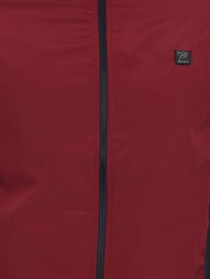 red color block casual jacket - 16674511 - Standard Image - 5