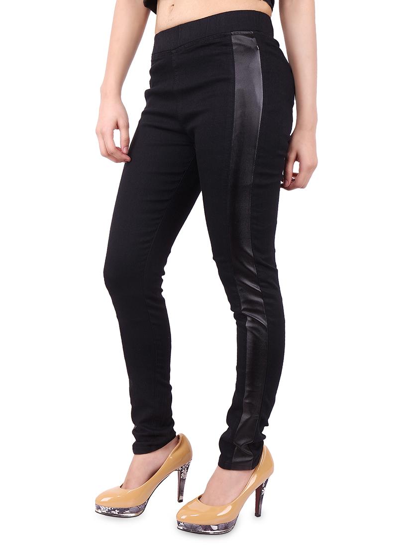 high rise solid jeggings - 16674678 - Zoom Image - 2