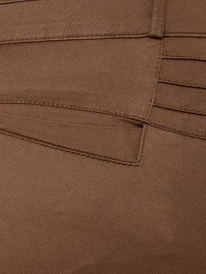 high rise solid trouser - 16674684 - Standard Image - 5