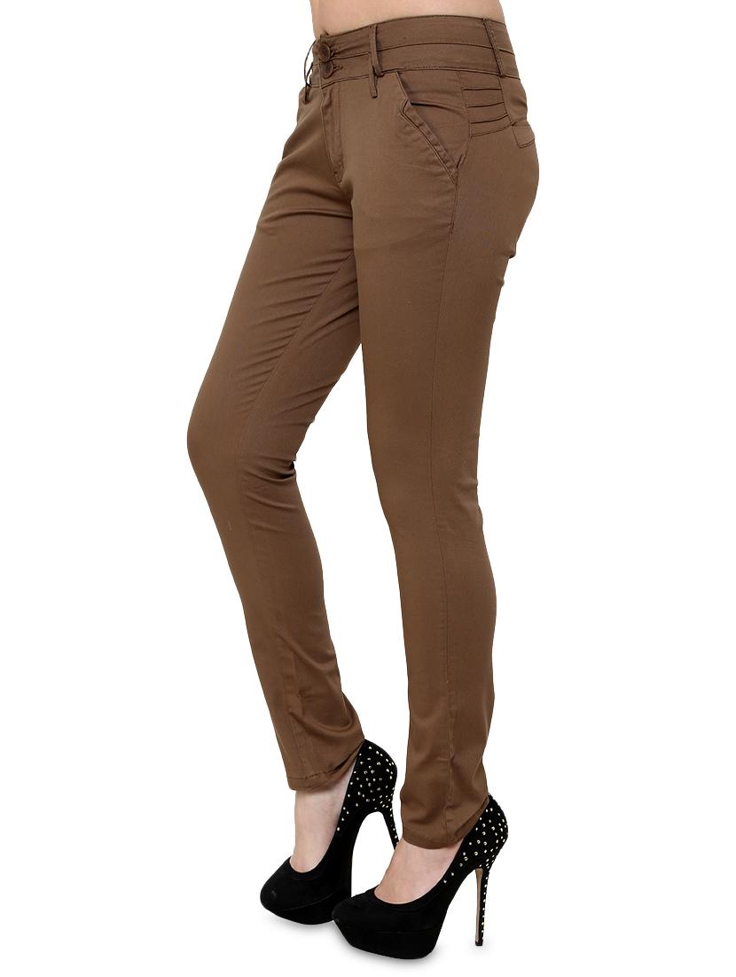 high rise solid trouser - 16674684 - Zoom Image - 2