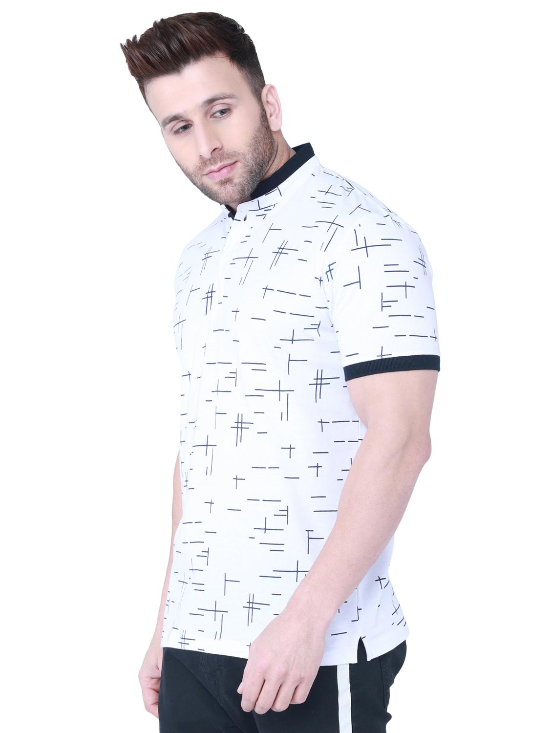 white printed t-shirt - 16674859 - Zoom Image - 2