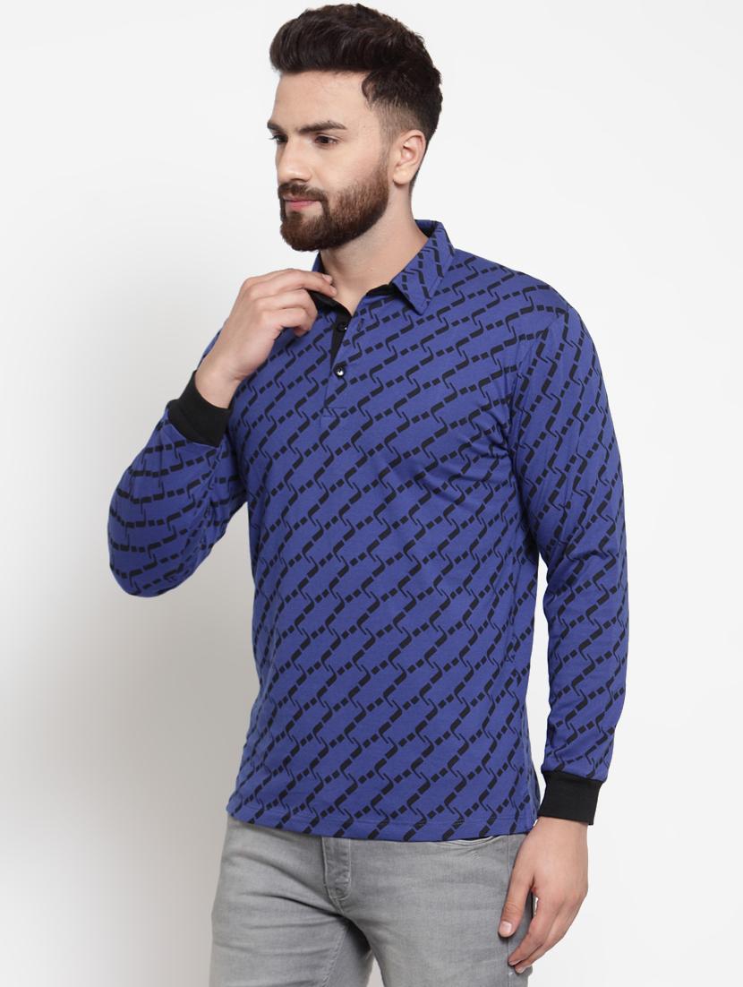 blue all over print t-shirt - 16674890 - Zoom Image - 2