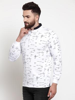 white all over print t-shirt - 16674891 - Standard Image - 2