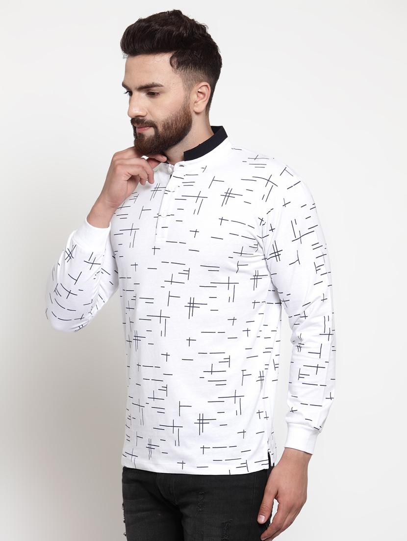 white all over print t-shirt - 16674891 - Zoom Image - 2