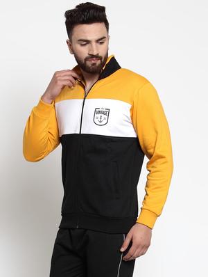 black color block tracksuit - 16675052 - Standard Image - 2